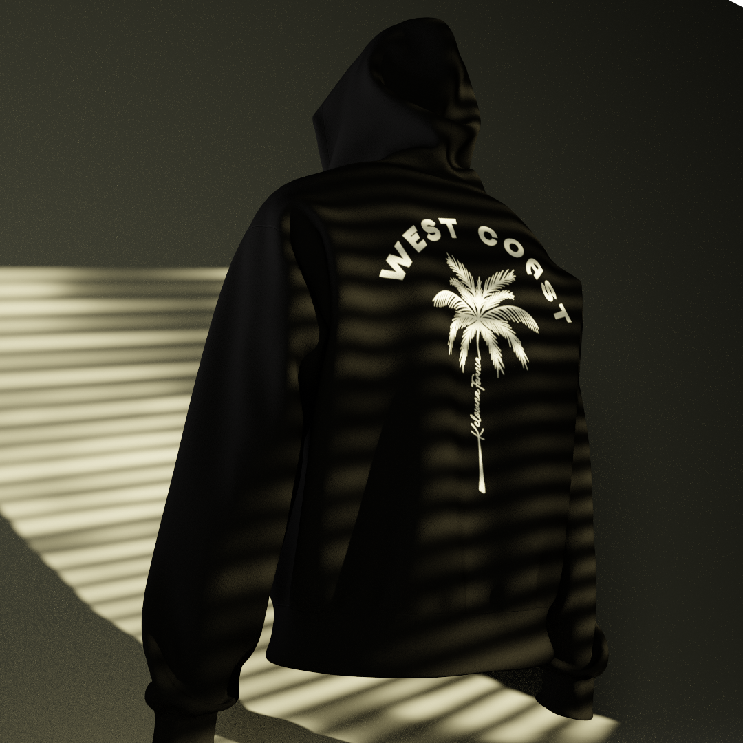 Black Palm tree Pullover