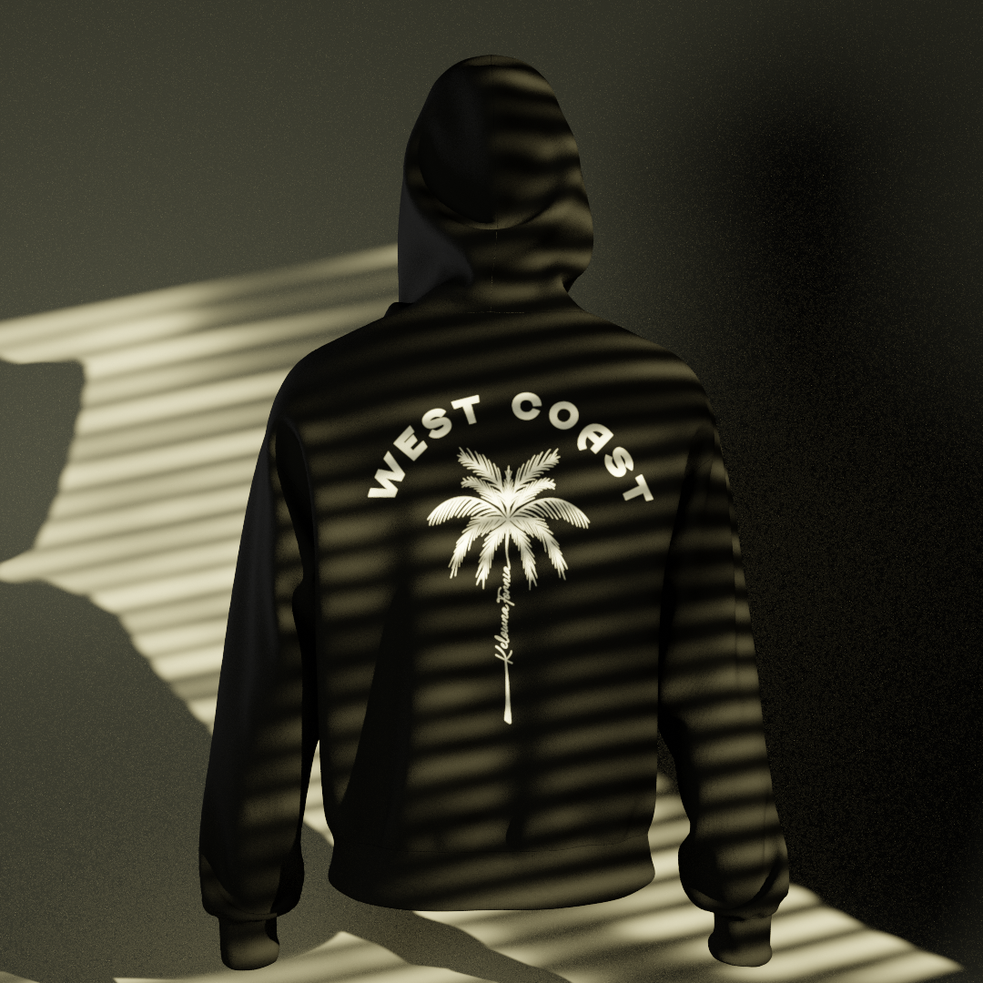 Black Palm tree Pullover