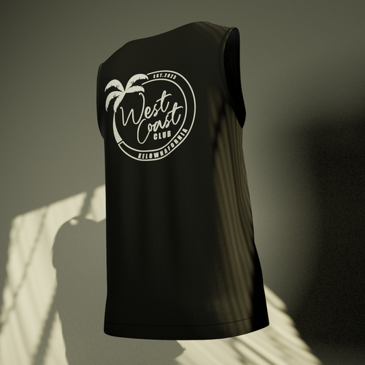 Black West Coast Tank-top