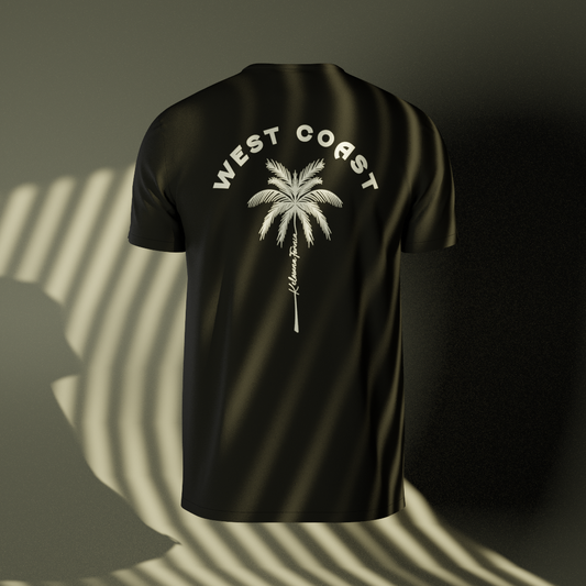 Black Palm tree T-Shirt
