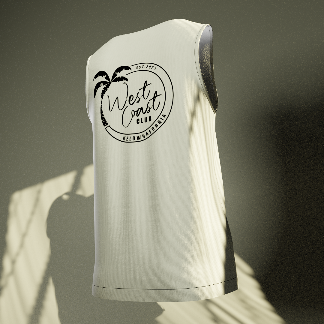 White West Coast Tank-Top