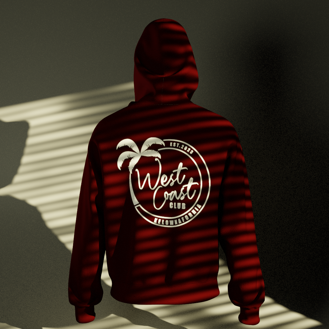 Maroon West Coast Pullover