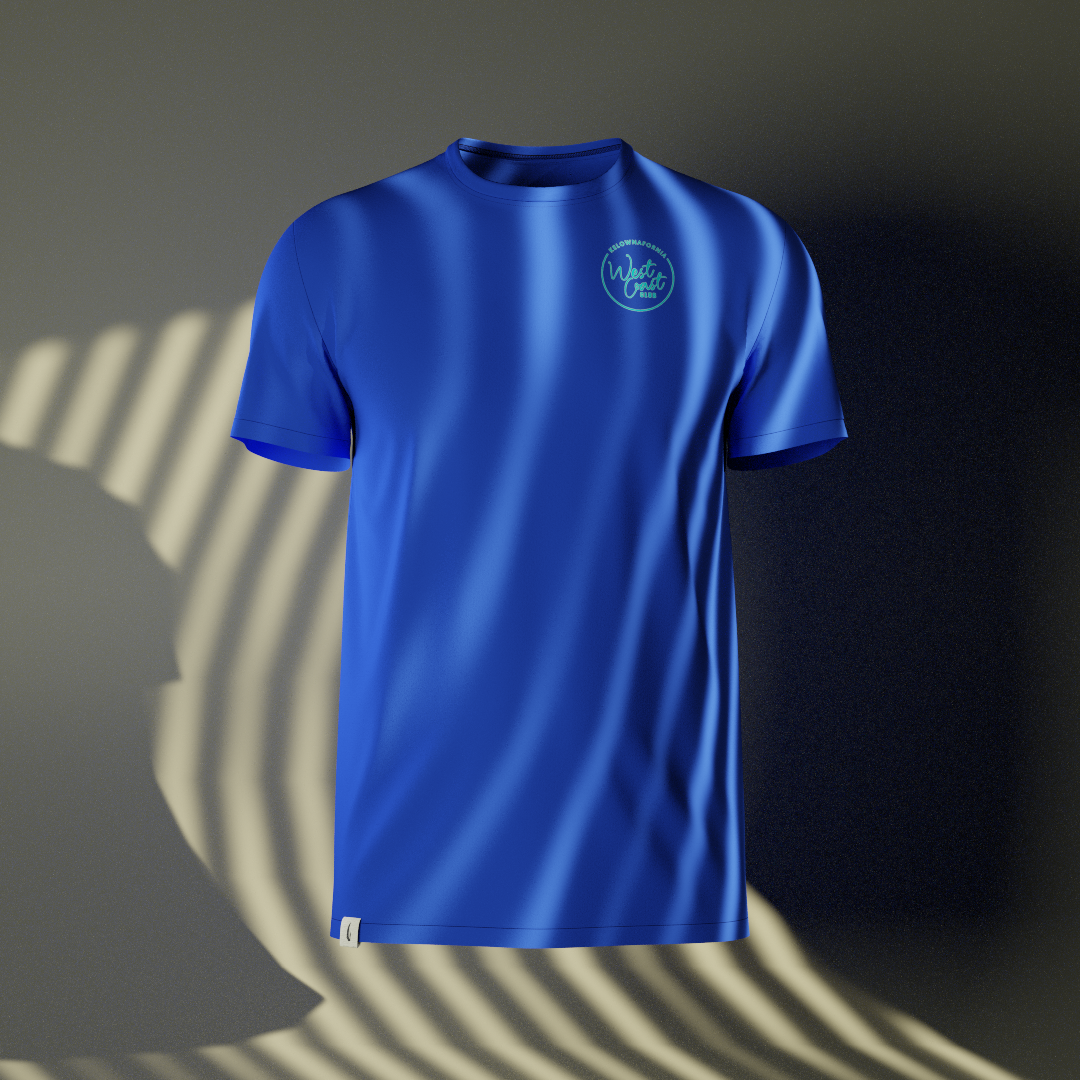 Blue Palm tree T-Shirt