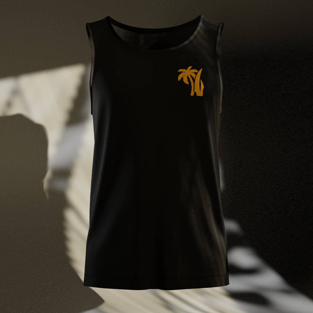Black KF Tank-top