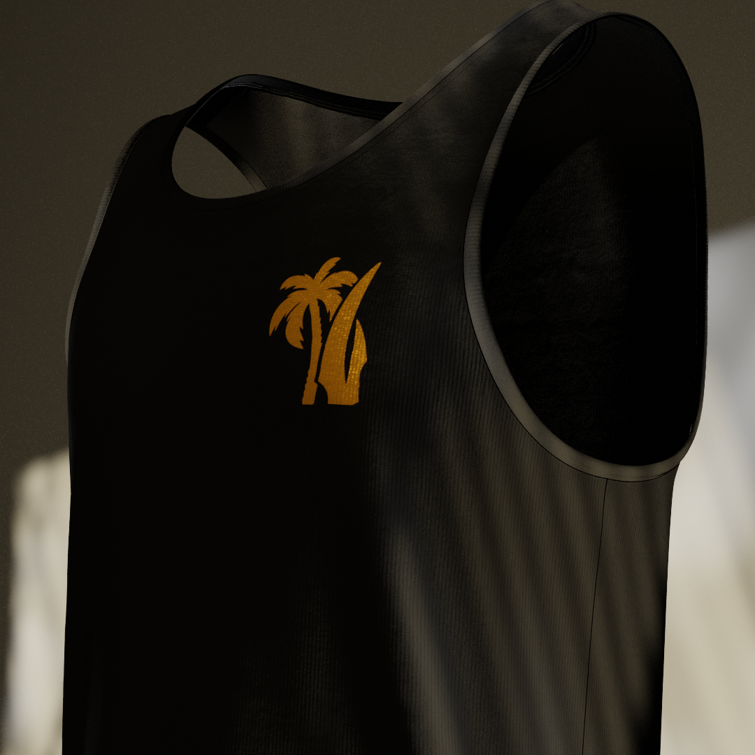 Black KF Tank-top
